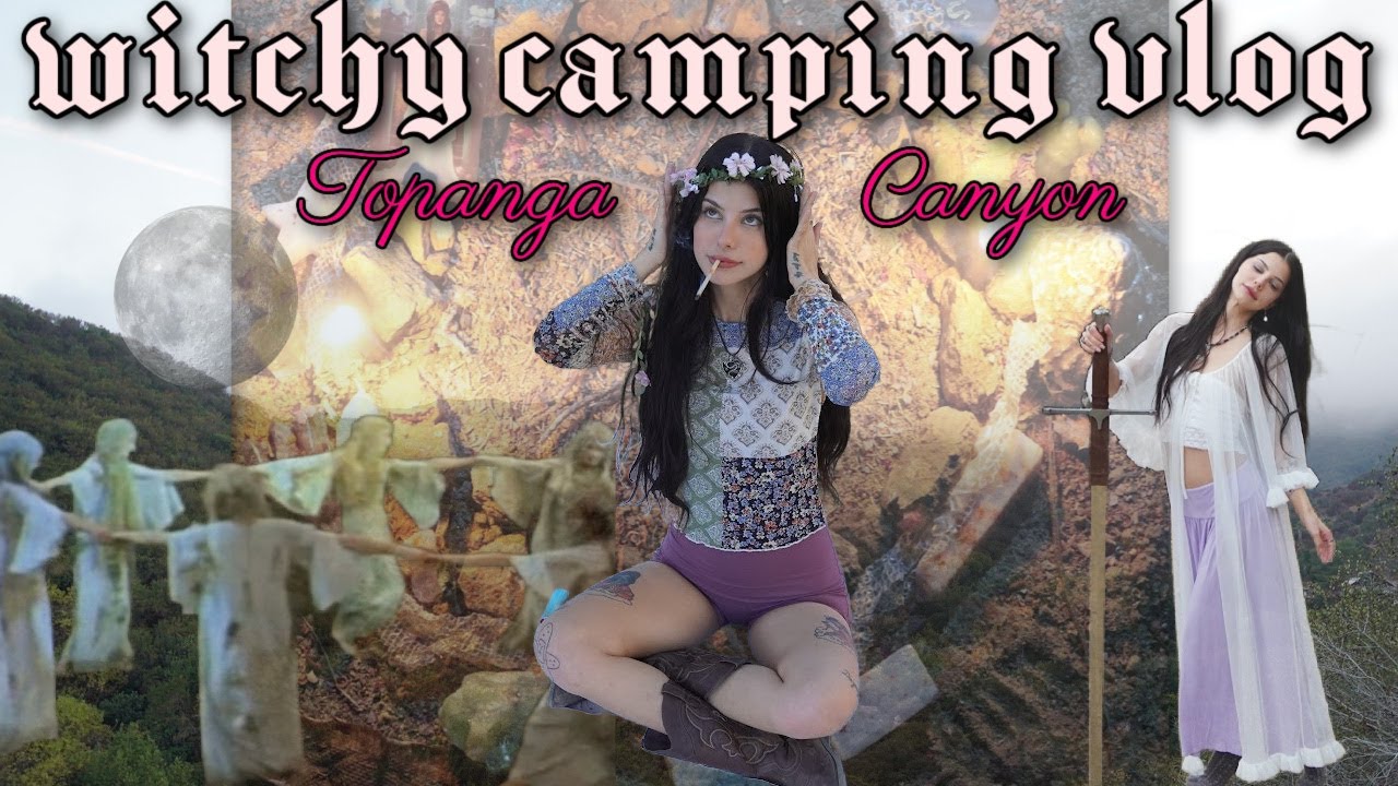 ladies of the canyon: girl's witchy weekend in Topanga vlog ꨄ
