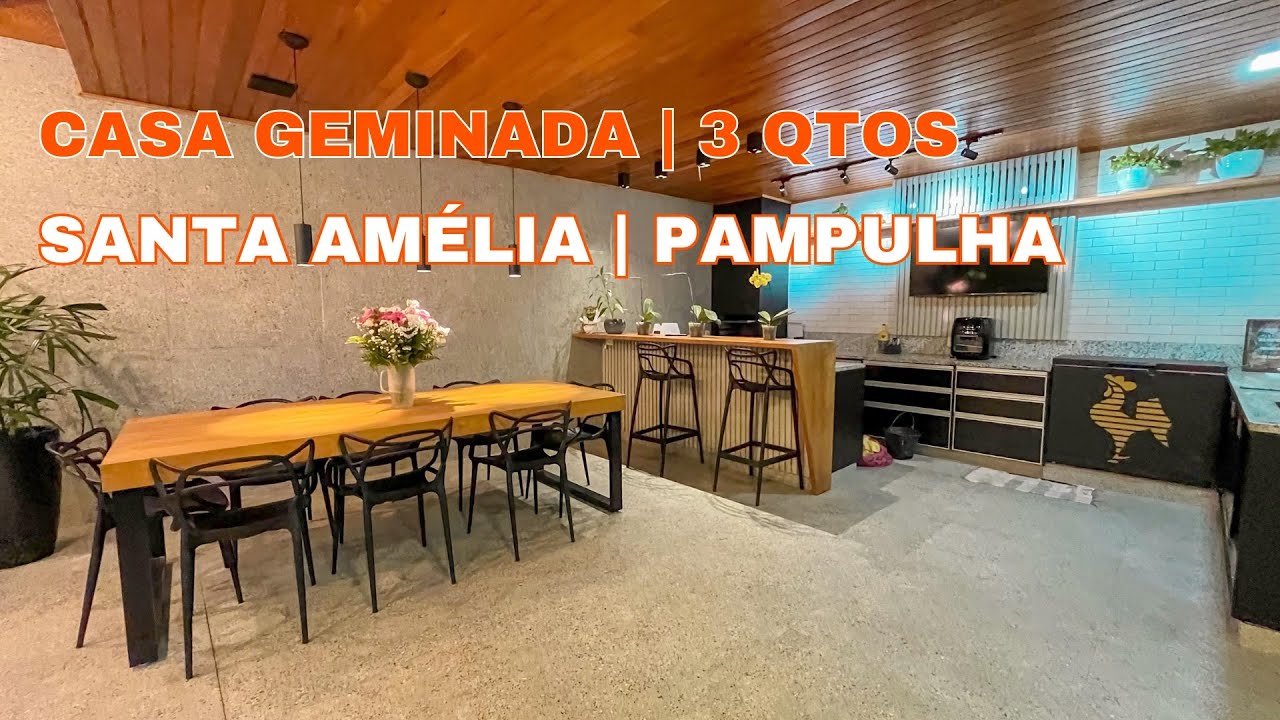 ✨EXCLUSIVA COM COM 3 QUARTOS COM PREÇO DE R$ 1.500.000,00 😳No Santa Amélia - Pampulha.