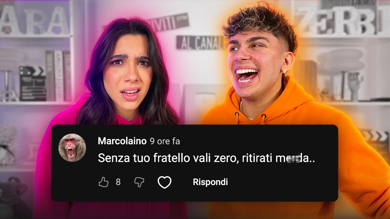 RISPONDO agli INSULTI degli HATERS..