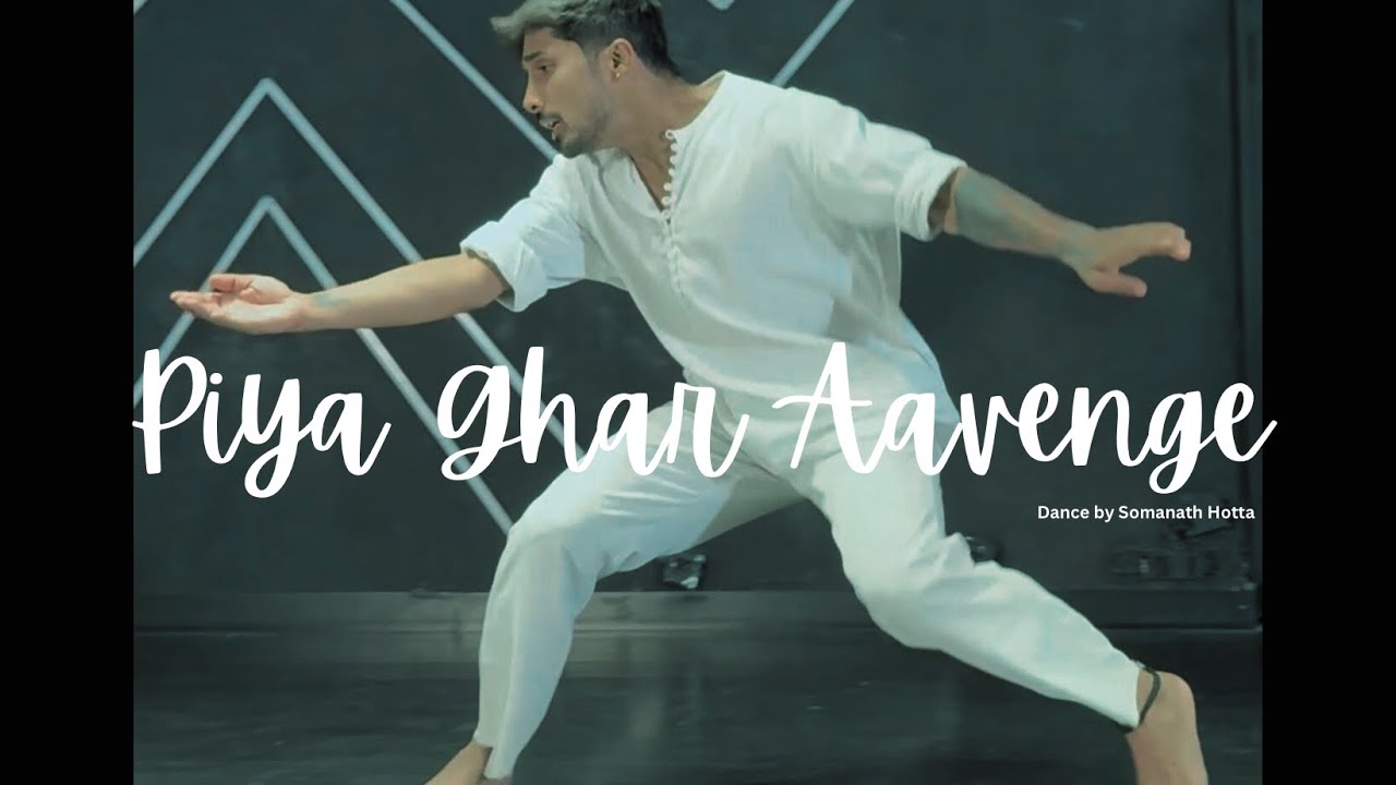 Piya Ghar Aavenge | Contemporary Dance By Somanath Hotta #mumbai #workshop