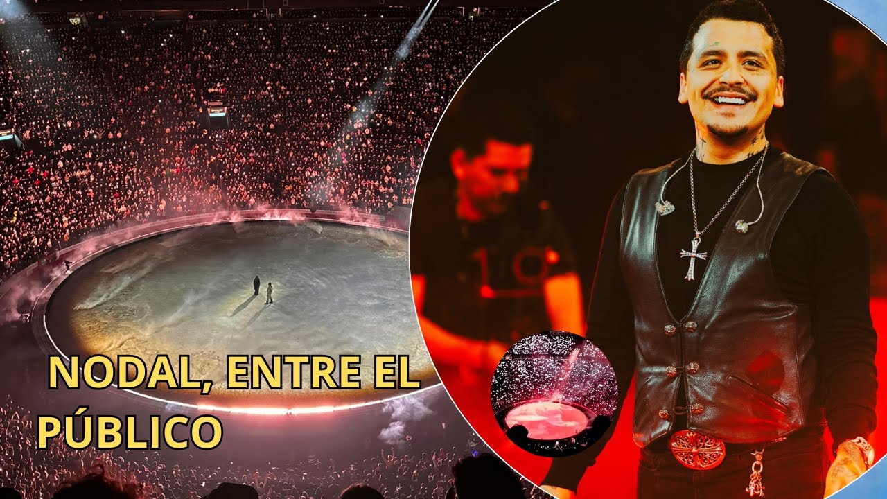 💥Captan a Christian Nodal en el concierto de Kanye West y sale escoltado del recinto