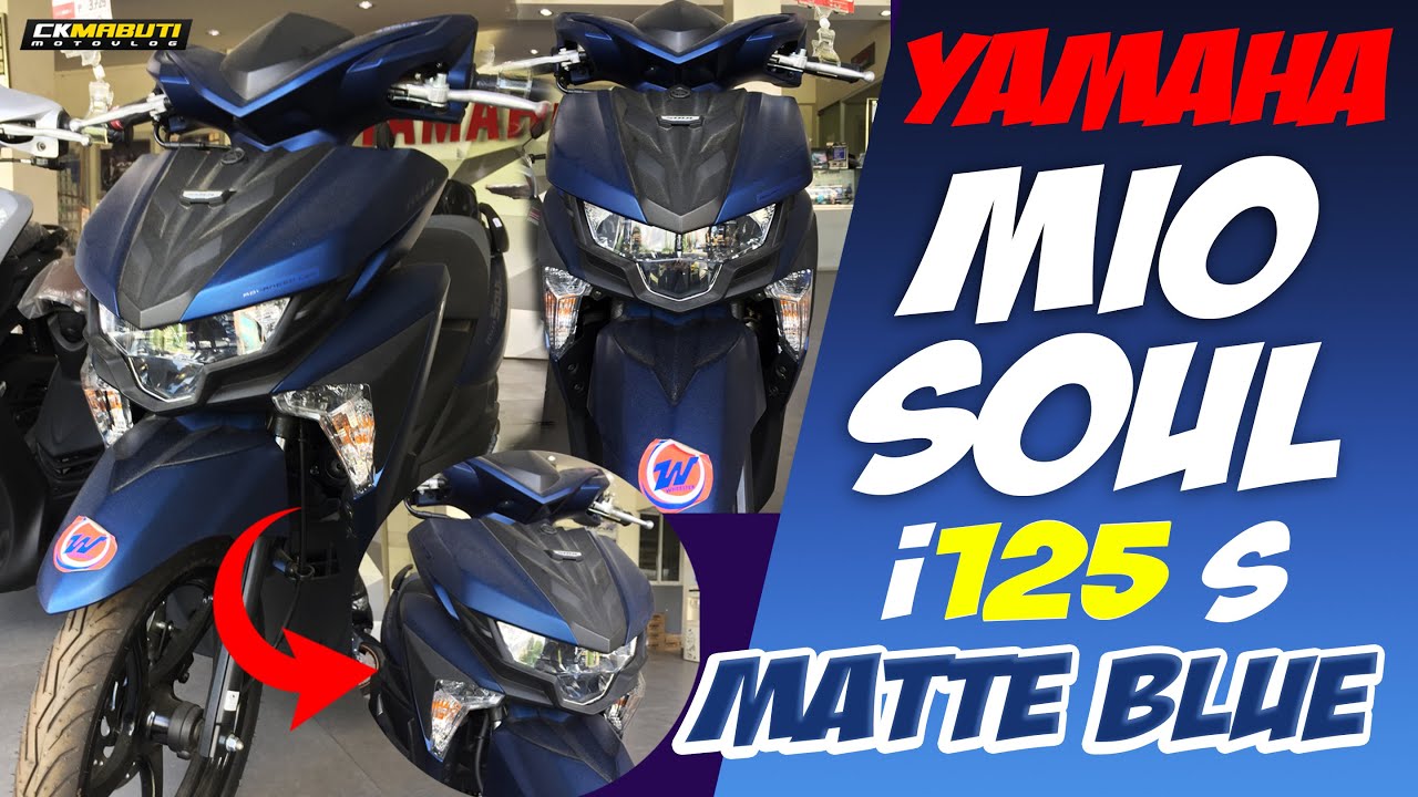 Yamaha MIO SOUL i125 S | Matte Blue | Quick Review