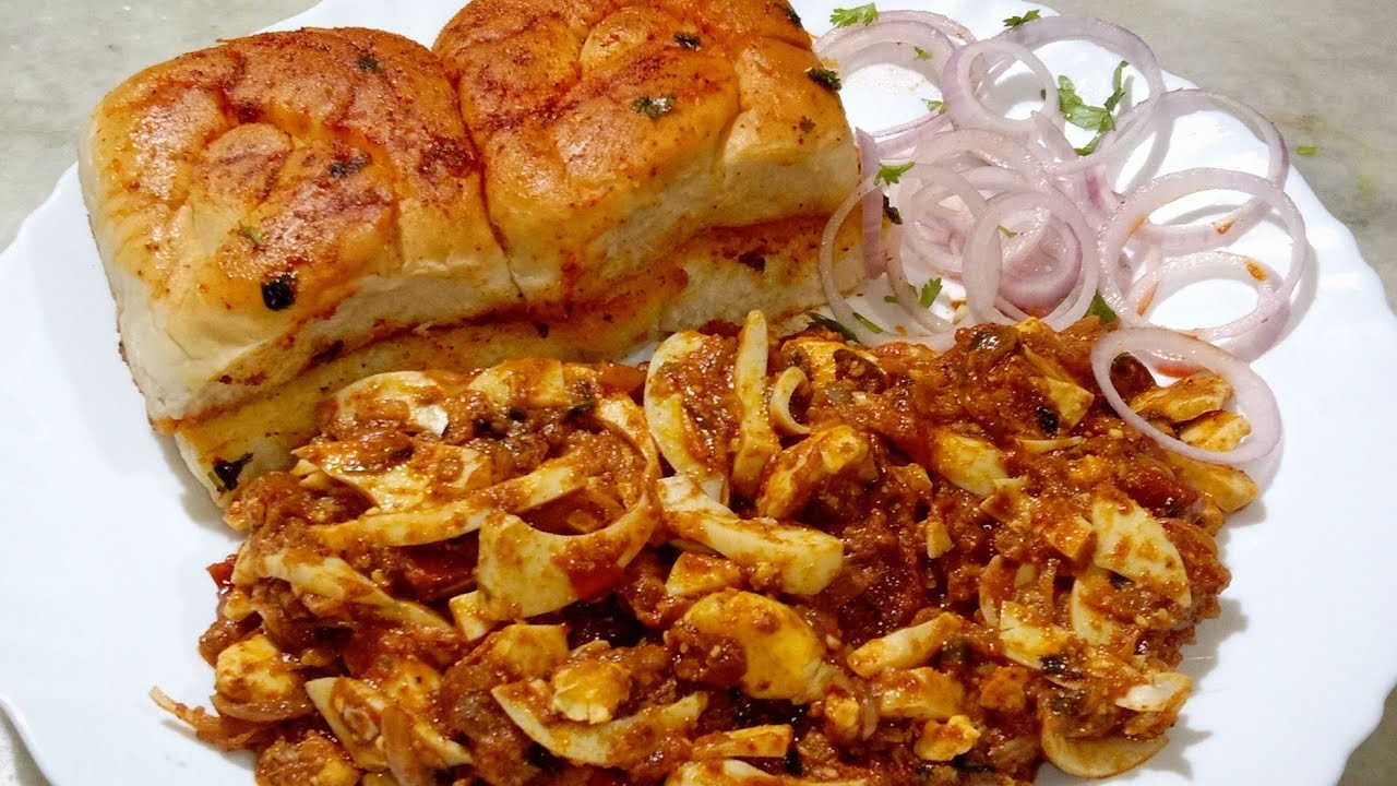 Egg Butter Masala Pav | Anda Butter Masala Pav | Easy Quick and Simple Egg Butter Masala Pav Recipe