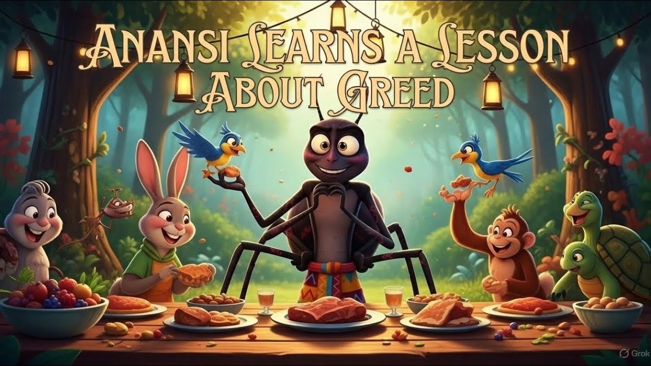 ANANSI Learns a Lesson about Greed. 25 January 2026.