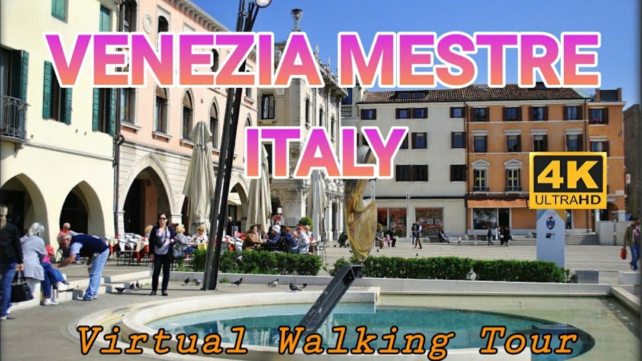 VENEZIA MESTRE SUMMER 2021 WALKING TOUR - ITALY 4K