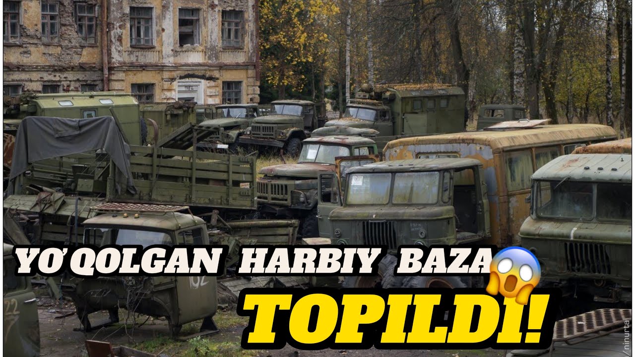 O’rmonda yashirilgan harbiy baza topildi!😱