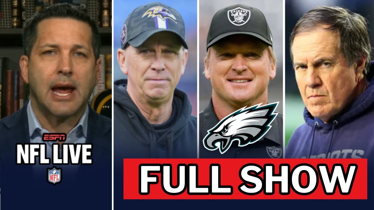 Full NFL LIVE | Gruden to Eagles as OC, Todd Monken could be a Game-Changer for Shedeur, Belichick