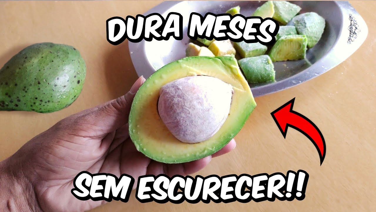 🥑COMO CONSERVAR ABACATE MADURO  DO JEITO CERTO🥑 DURA MESES🥑N&Atilde;O FICA ESCURO 🥑SEMPRE FRESCO e VERDINHO