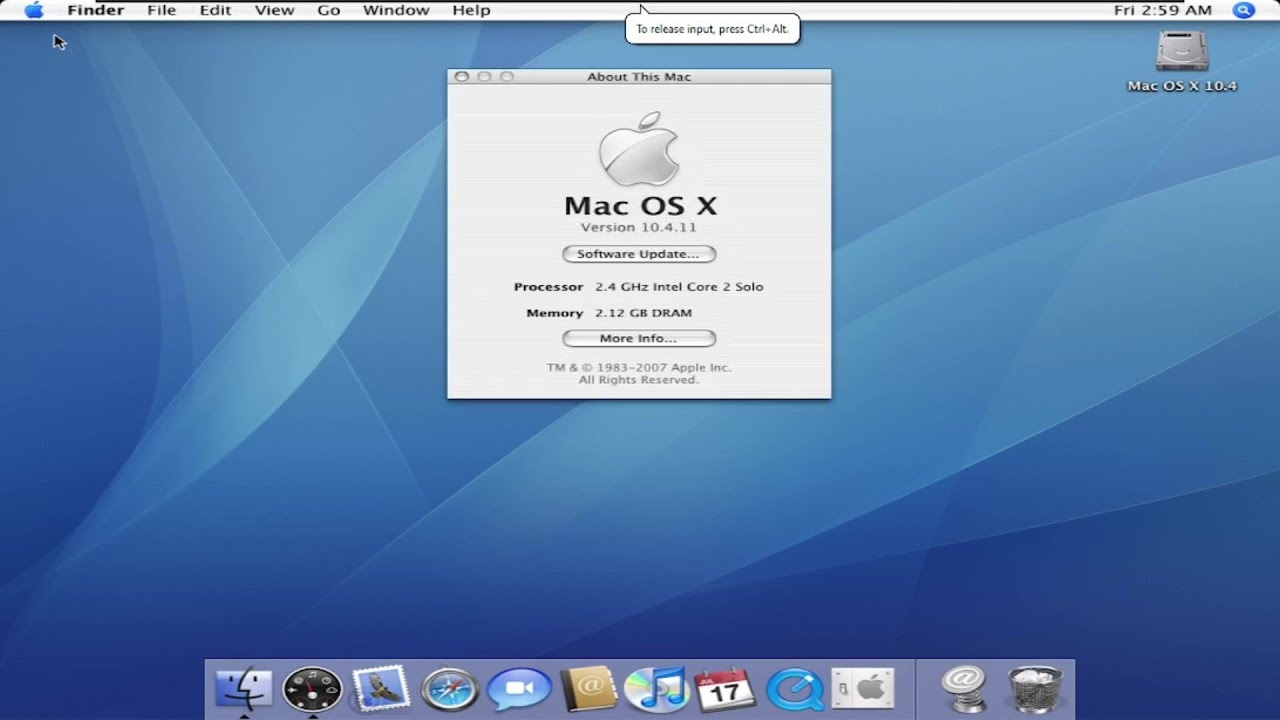 How To Install Mac OS X 10.4.11 Tiger on VMware
