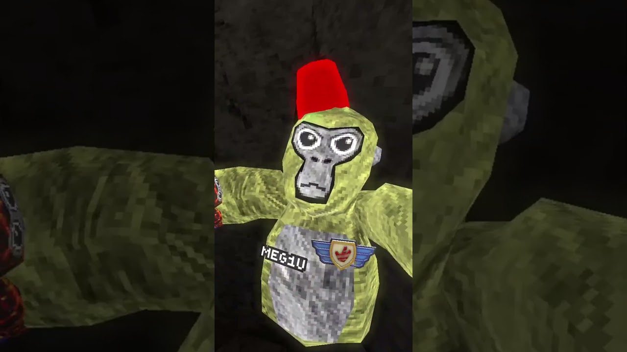 Крутые баги в Gorilla Tag: Пляж #gorillatagquest #funnymemes #funnypictures #vr #gorillatag #gtag