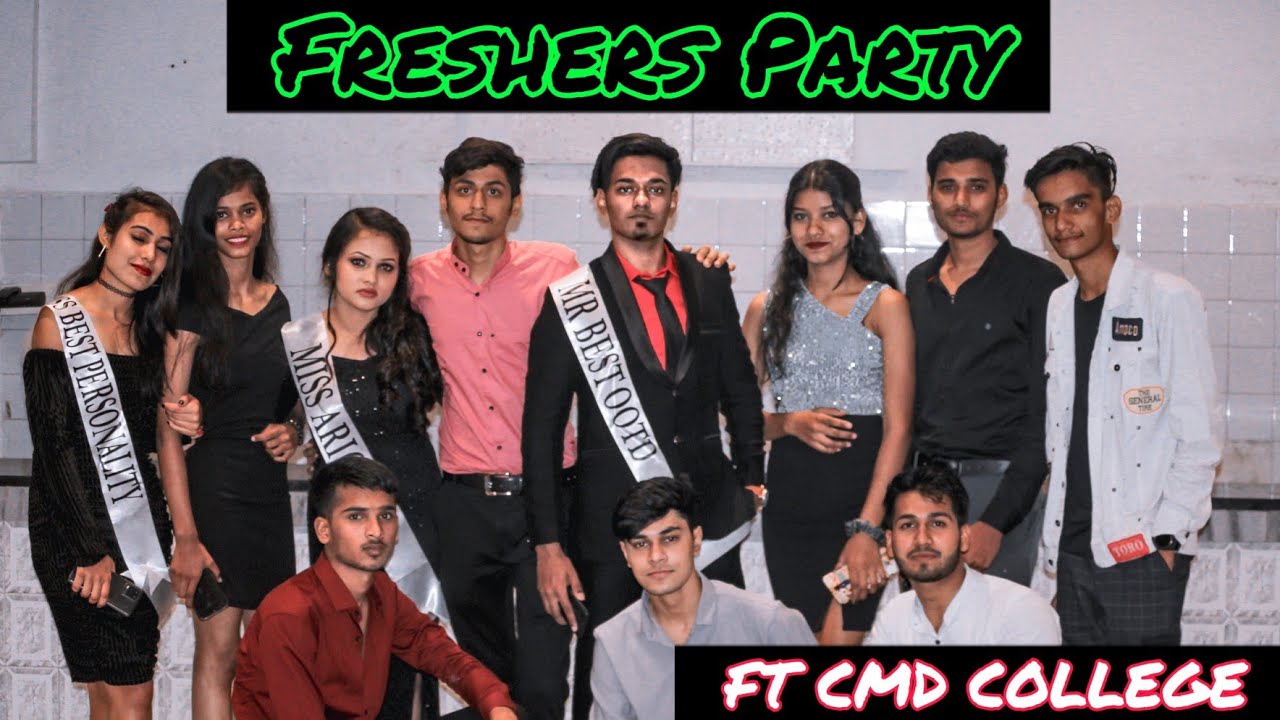 CMD COLLEGE FRESHERS PARTY | CMD College Bilaspur, Chhattisgarh