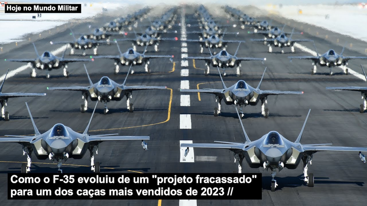 Como o F-35 evoluiu de um 