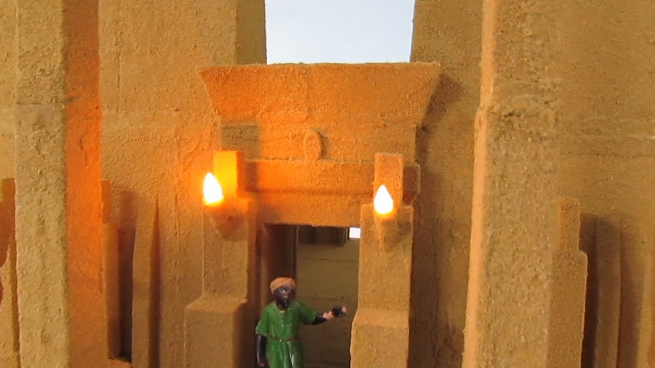Como Hacer Antorcha para el belén o Maqueta