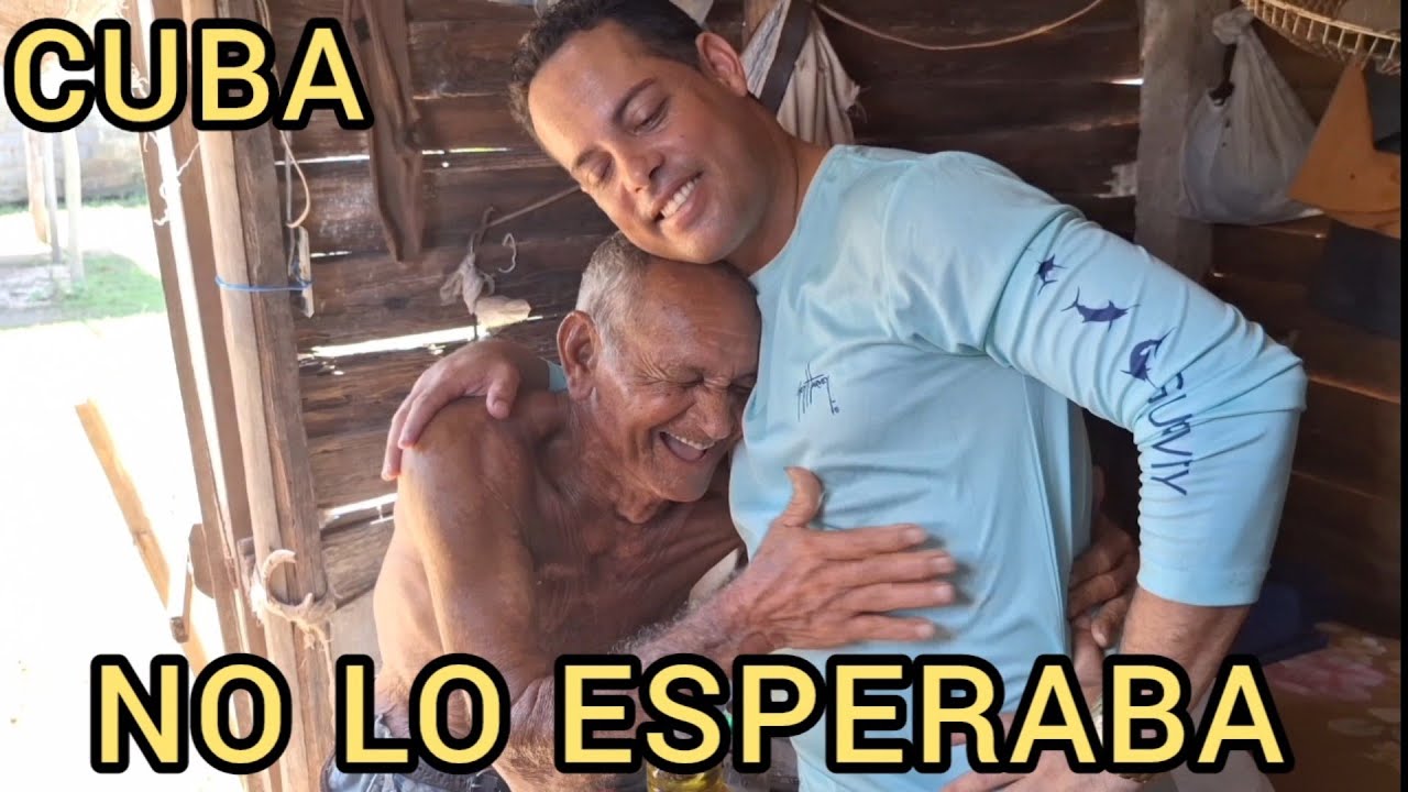 Así me recibieron en el pueblo donde nací en Cuba, regreso de sorpresa.