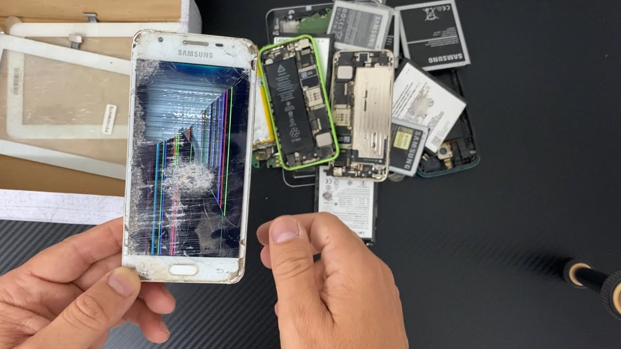 Restauração celular destruído | Restoration destroyer phone | Restore Samsung Galaxy J5 Prime