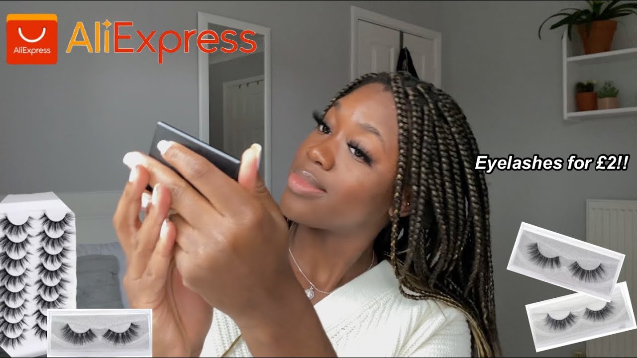 AliExpress eyelash haul