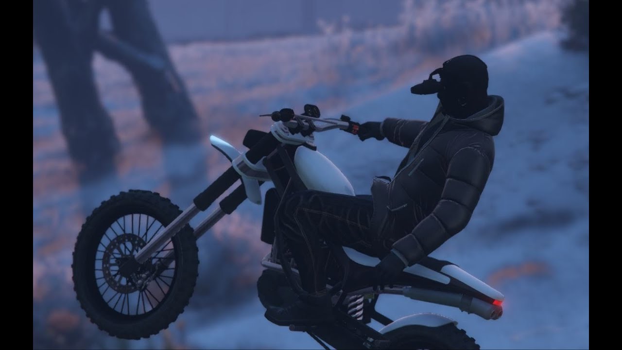 How to one handed wheelie GTA 5 (with the manchez)!