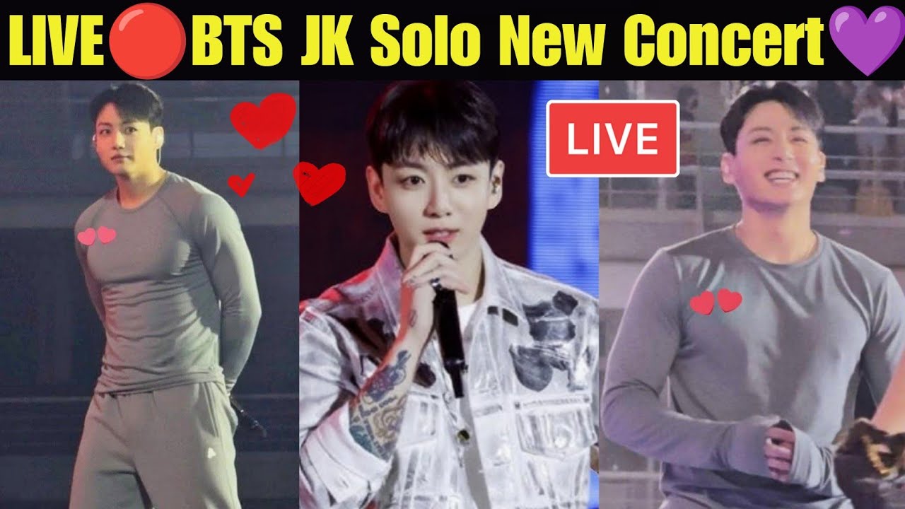 LIVE 🔴 BTS JK Solo New Concert 💜 2025 😍 Jungkook Solo Soundcheck 💜 JK 2025 Solo World Tour LIVE 🔴 