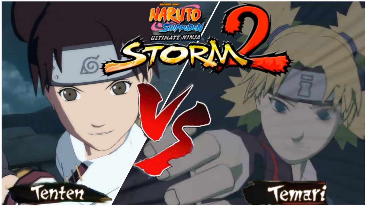 TENTEN VS TEMARI ! || NARUTO SHIPPUDEN : ULTIMATE NINJA STORM 2. (TWO ROUNDS / SUPER HARD)