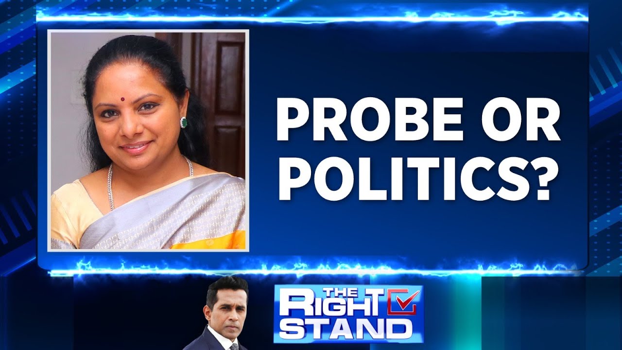 K Kavitha Summoned By The ED | Excise Policy Scam | Probe Or Politics? | The Right Stands | News18