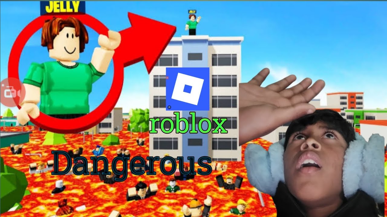 I play 100 floor lava and I am ded☠️💀 very dangers 💀☠️👹🤯👀🔥