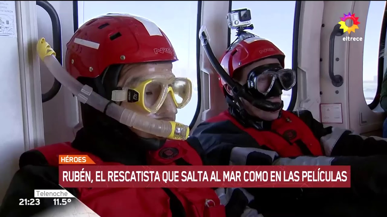 Rubén, El rescatista  de Prefectura Naval Argentina (Héroes)