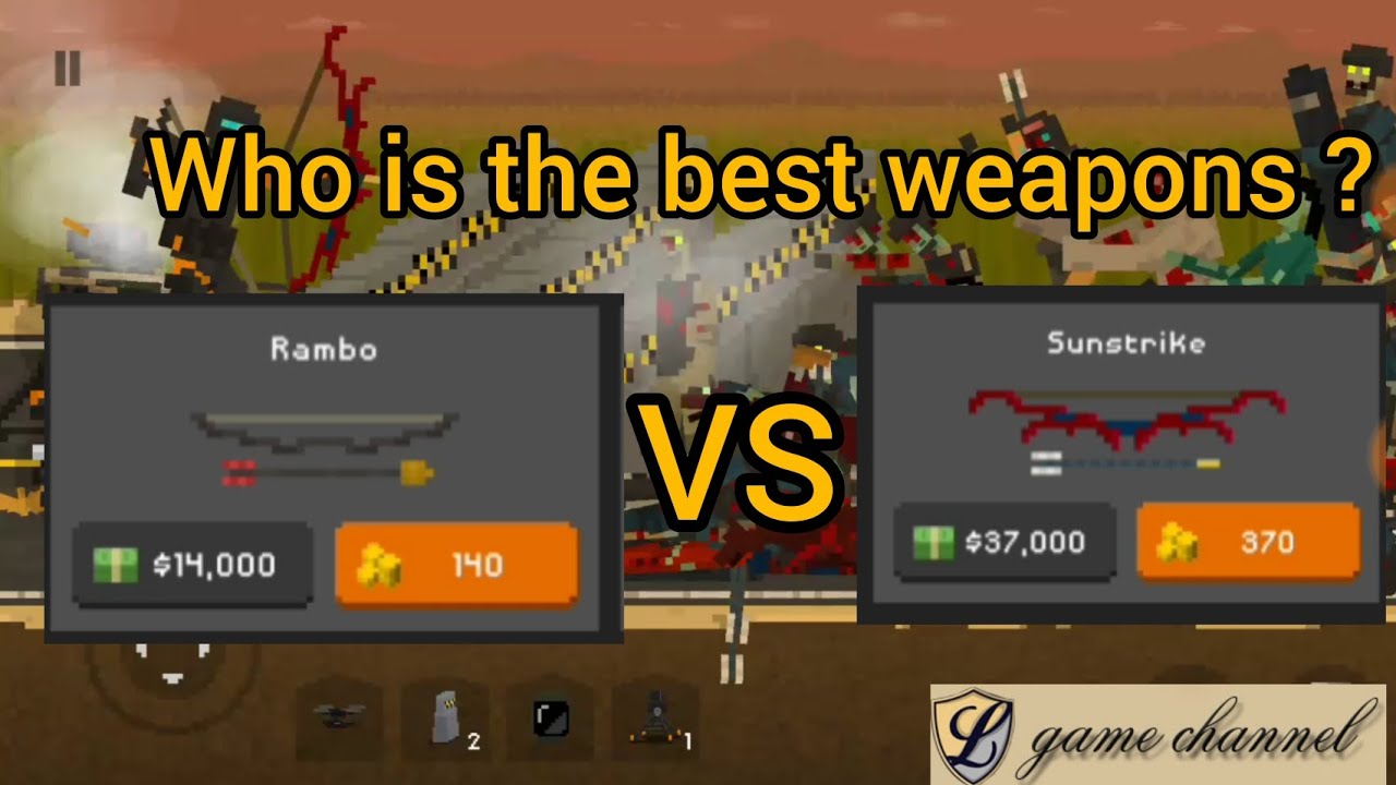 they are coming zombie defense | RAMBO VS SUNSTRIKE who is the best ! L game channel | ios,android
