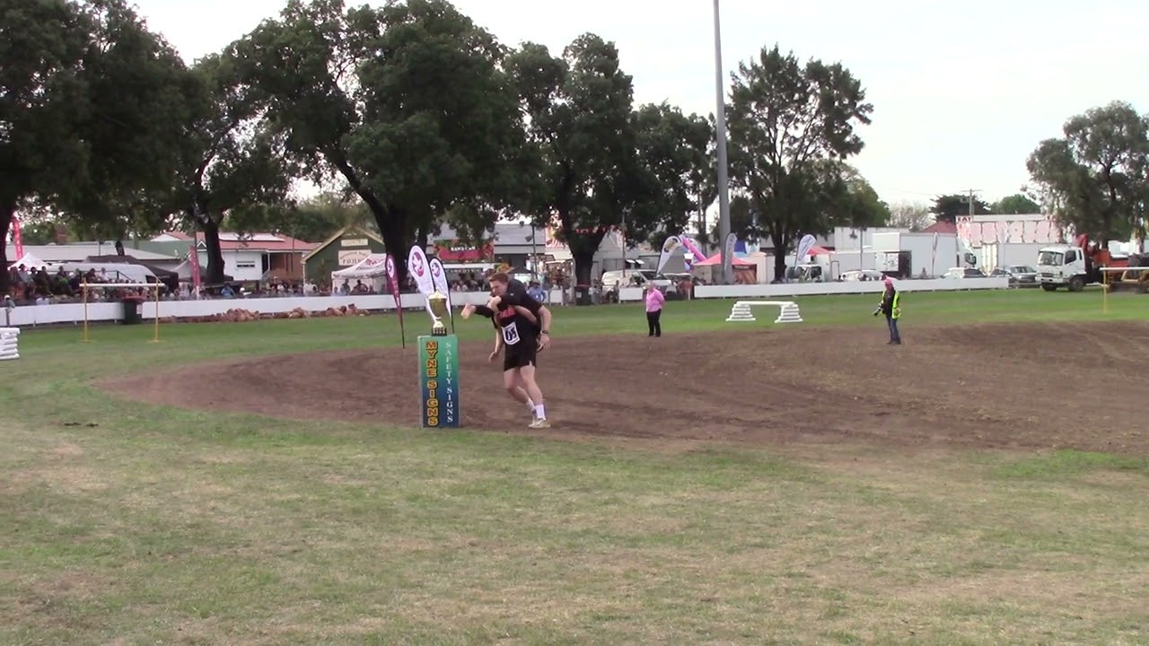 2025 Australian Wife Carrying Title - Elliott and Adelaide