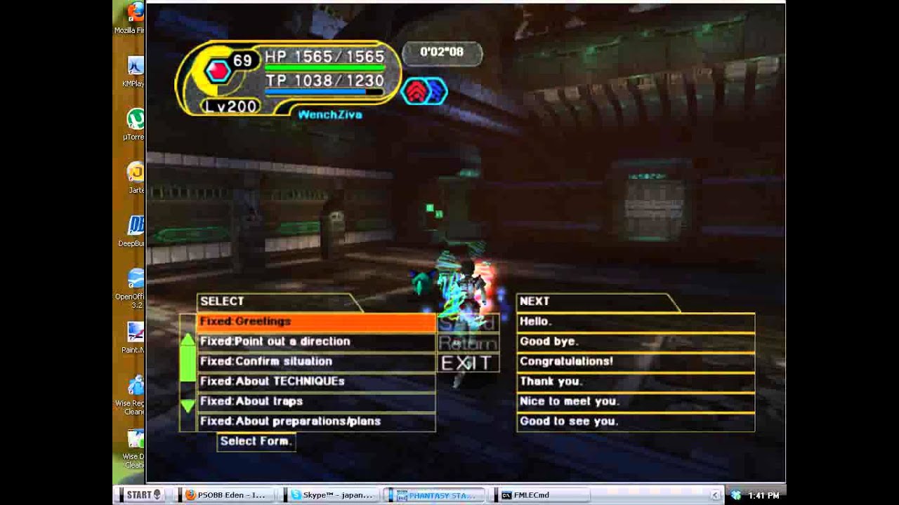 PSOBB: How to beat gov quest 3-2 machines attack
