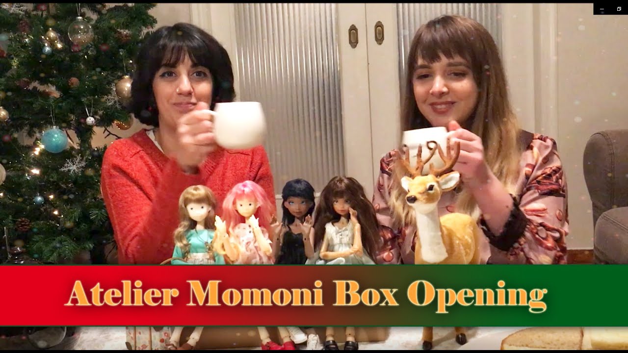 Atelier Momoni Box opening on Christmas, by Mania and Angela