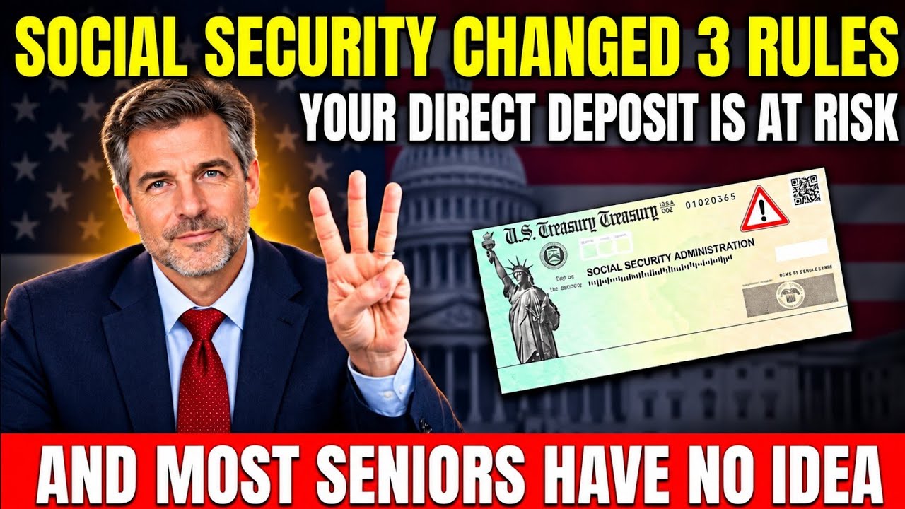 Social Security Changed 3 Direct Deposit Rules &mdash; Do This Before Your Check Disappears