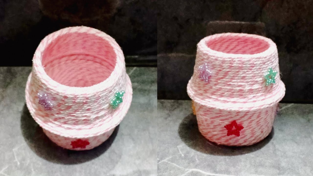 DIY Flower Vase from 4 Recycled Material /DIY Buat vas bunga dari 4 bahan bekas|Recycled Crafts #275
