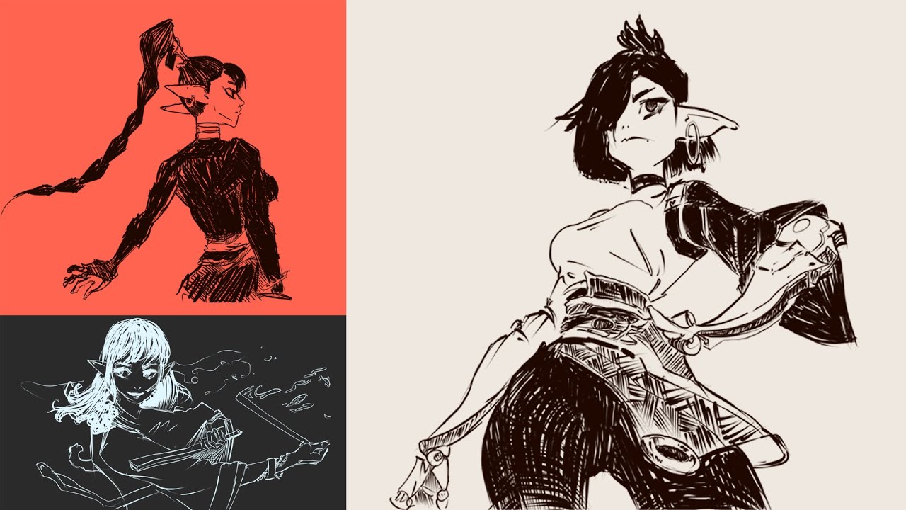 Kan Liu Art Study: A DESPERATE Attempt to Learn SOMETHING