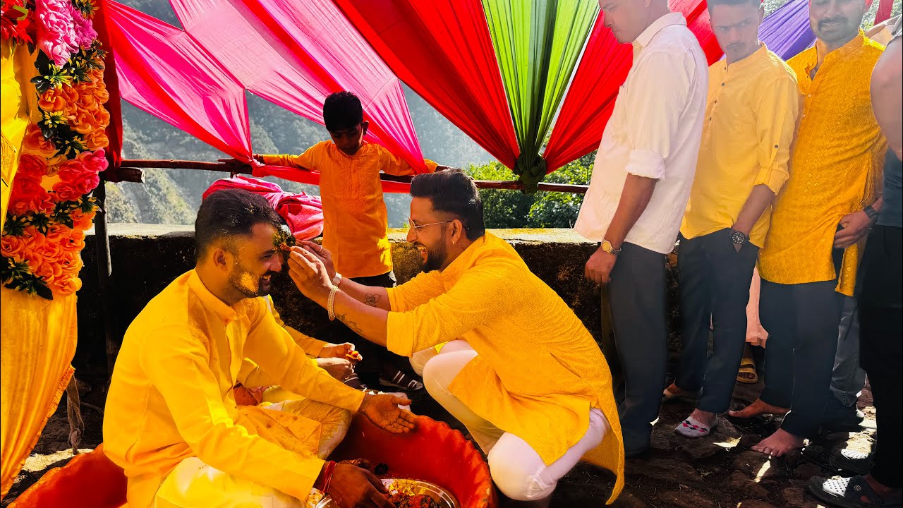 आज गाँव शादी मे बहुत मजा आया ❤️🙏