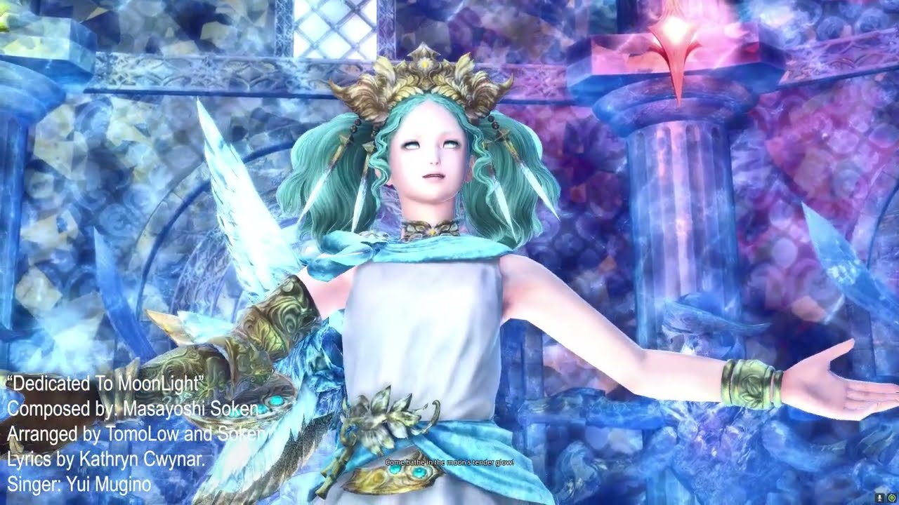 Dedicated To Moonlight | Menphina Theme - Final Fantasy 14 Official Lyrics