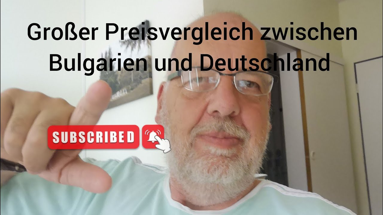Großer Preisvergleich zwischen Bulgarien und Deutschland