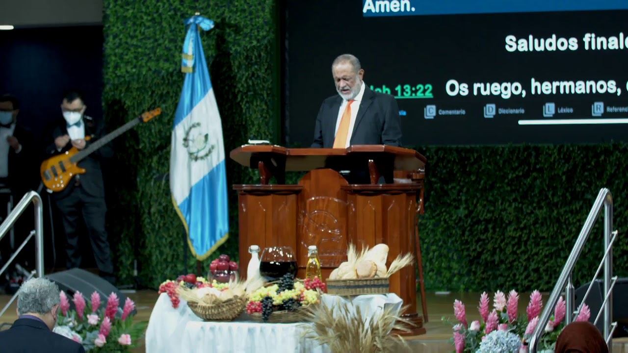 Examinándonos para la cena - Apóstol Sergio Enríquez O. - 2do. Servicio de Santa Cena Do 06/12/2020