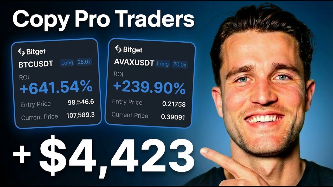 How to Copy Pro Traders on Bitget (Full Beginner Tutorial 2025)