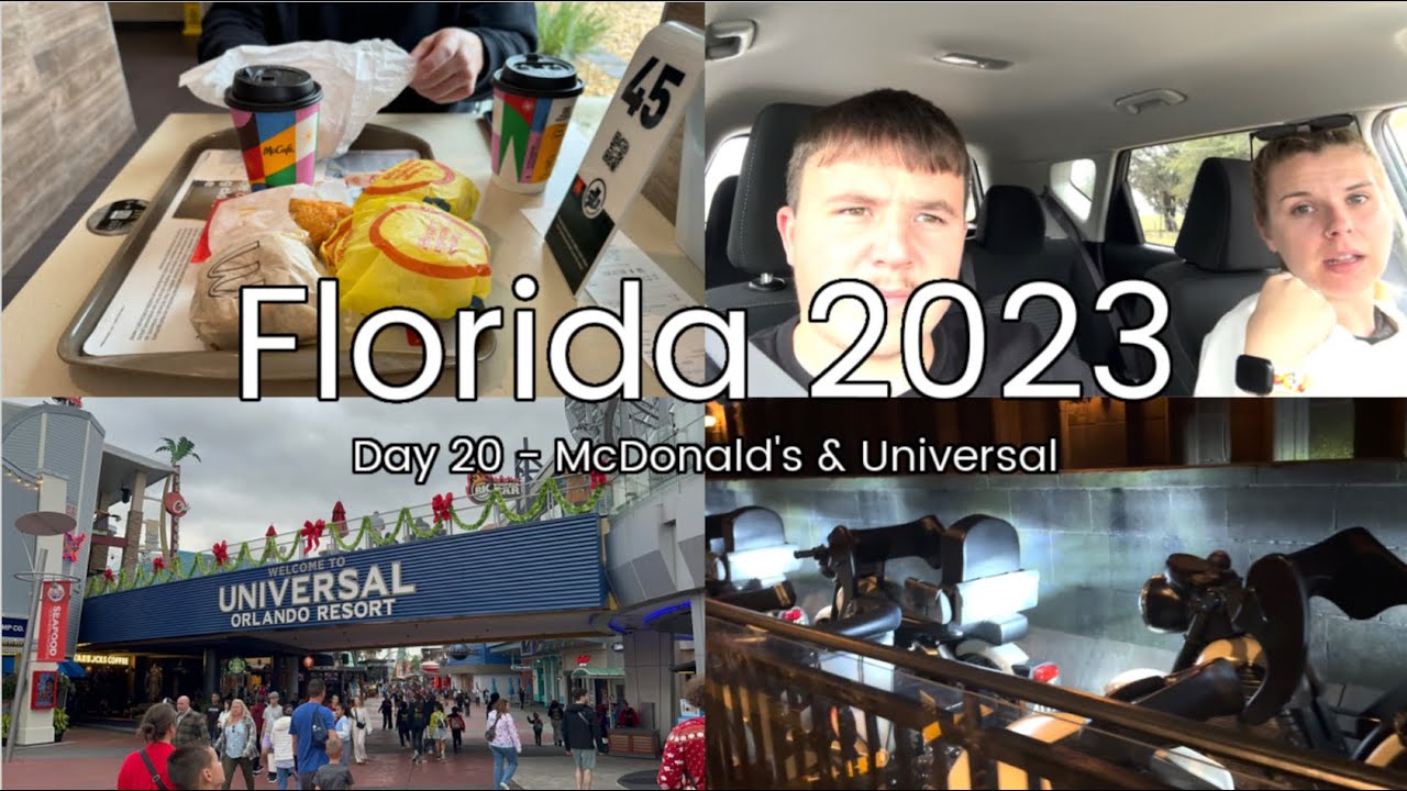 Florida Day 20 | McDonalds | Gift Shops | CVS | Universal ... We FINALLY rode Hagrid's Motor Bikes!!