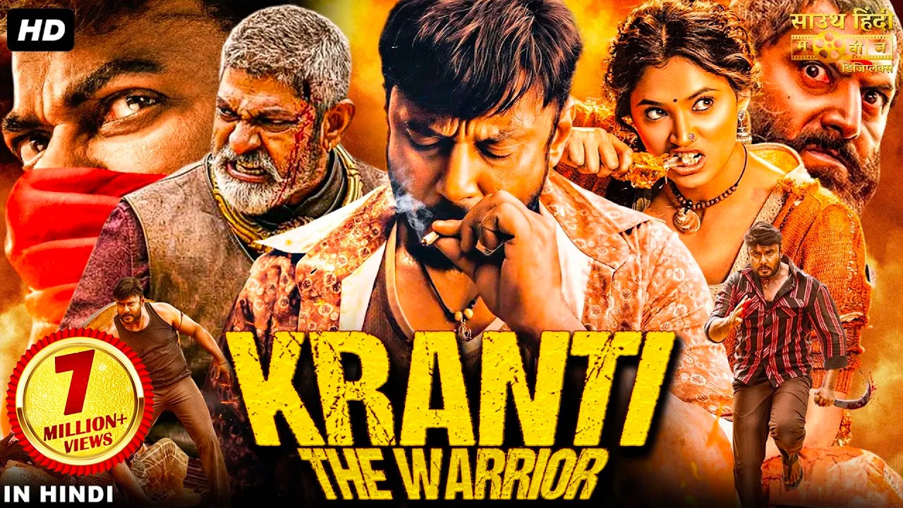 KRANTI: THE WARRIOR - Blockbuster Hindi Dubbed Movie | Darshan, Aradhana Ram | South Action Movie