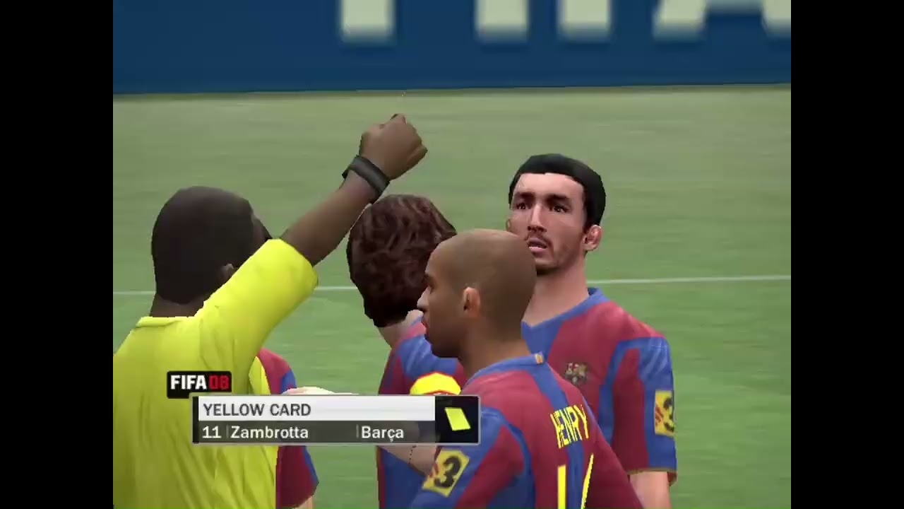 Barcelona v Chelsea FIFA08