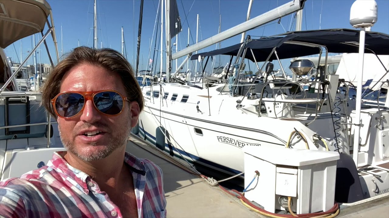 2007 Hunter 49 Sailboat Video Walkthrough Review For Sale San Diego, California By: Ian Van Tuyl