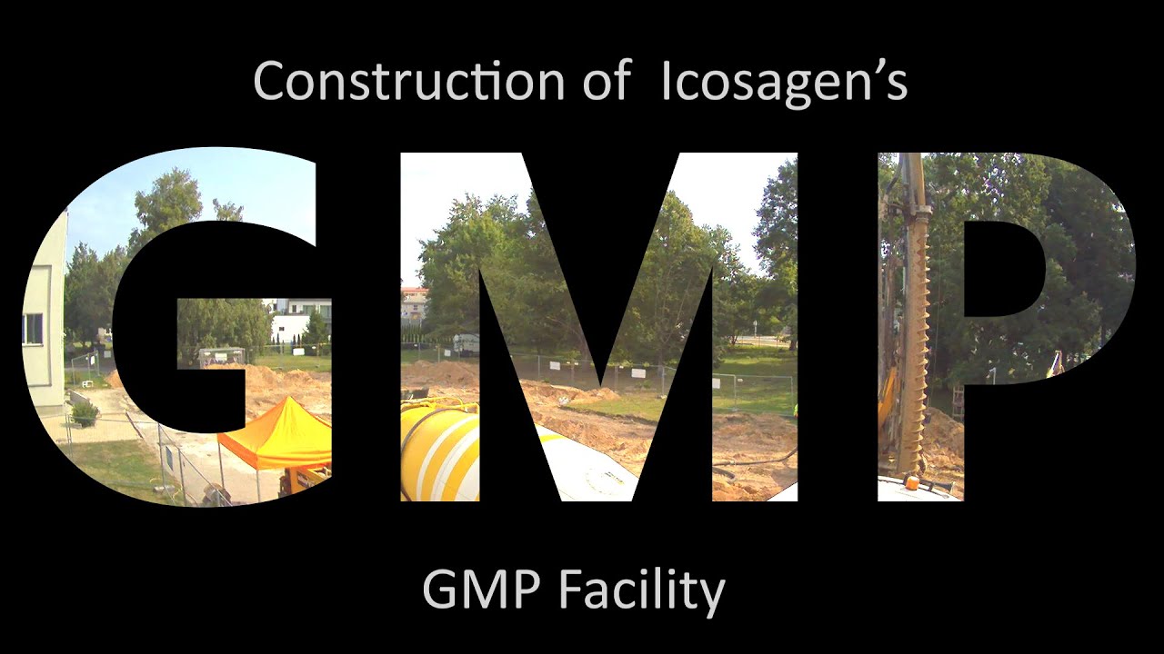 Timelapse of Icosagen's New GMP Facility
