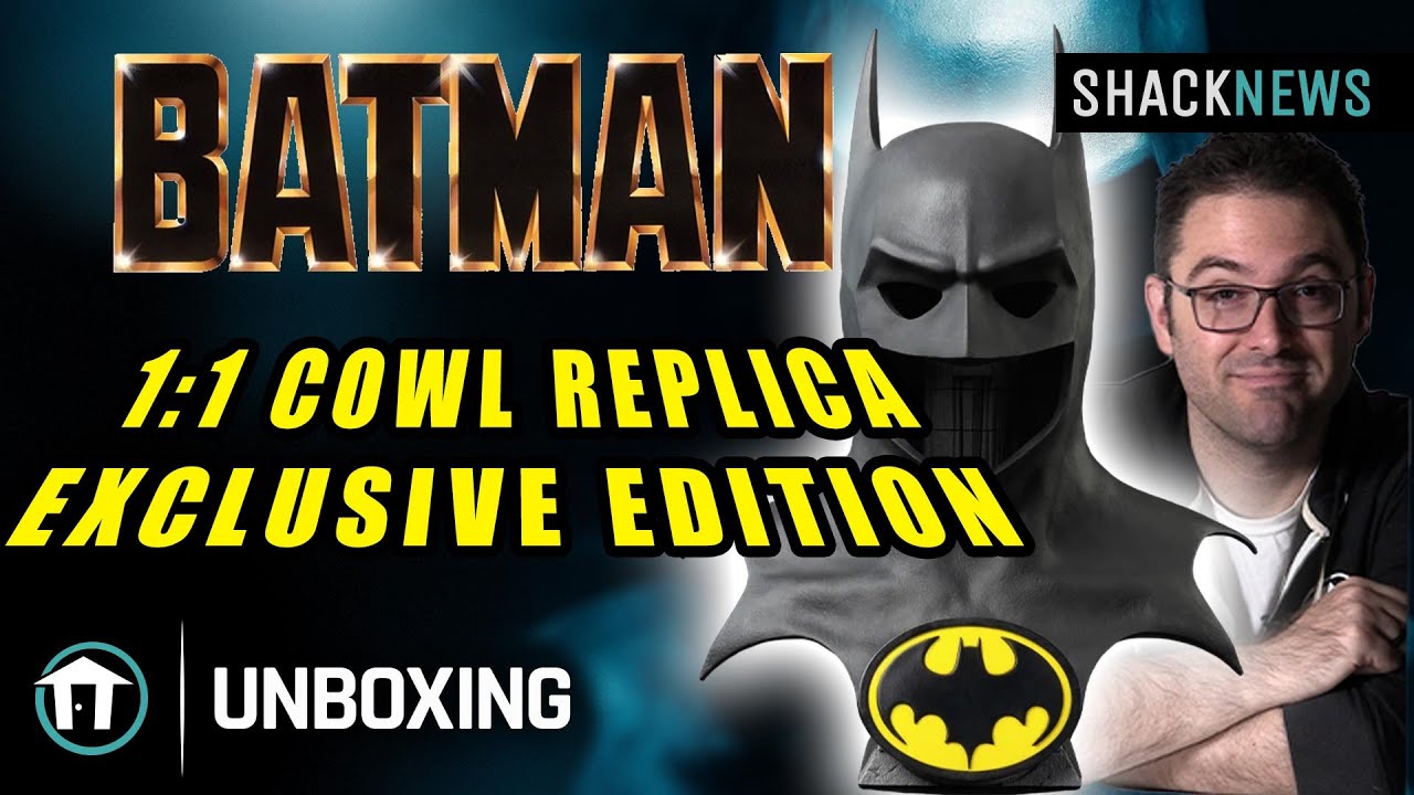 Unboxing: PureArts Batman 1:1 Scale Cowl Replica EXCLUSIVE EDITION