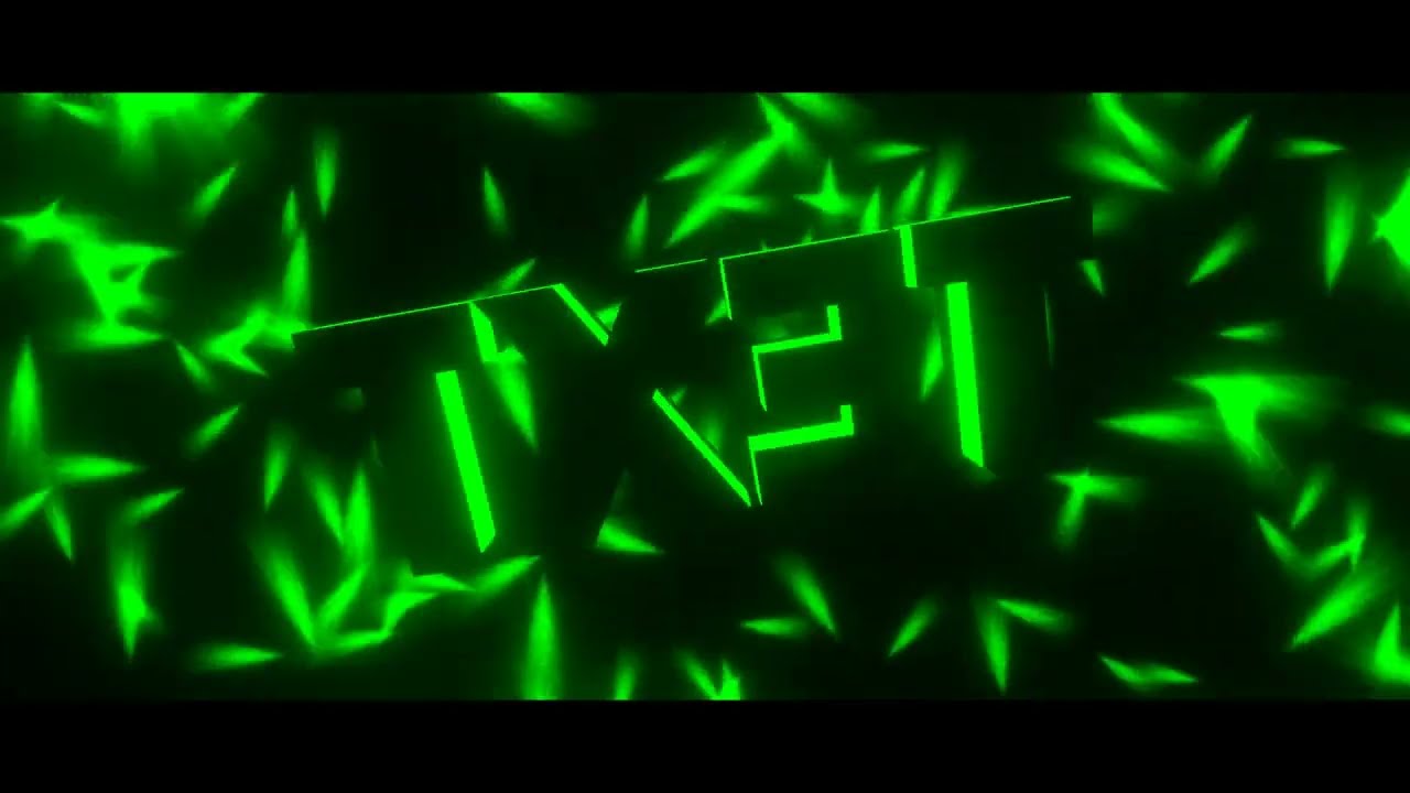 Awesome multi-color YouTube intro!