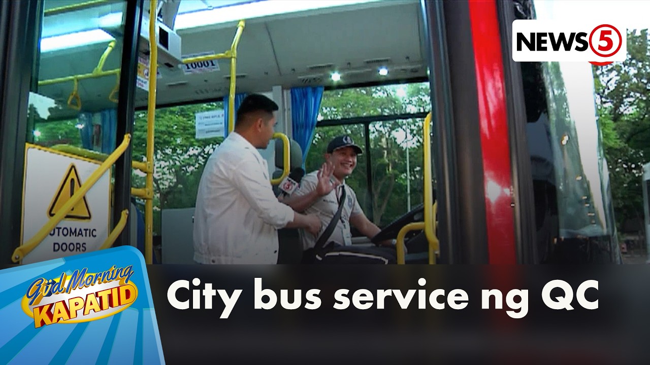Libreng sakay mula sa Quezon City Bus Service | Gud Morning Kapatid