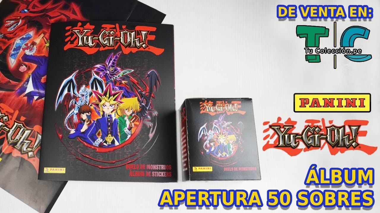 Álbum Yu-Gi-Oh de Panini: Unboxing colección de venta en TuColeccion.pe