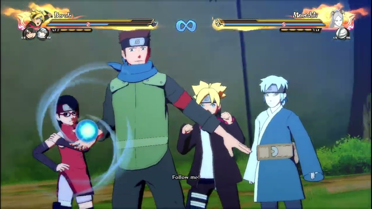 BORUTO, SARADA, MITSUKI TEAM ULTIMATE JUTSU GAME PLAY | NARUTO SHIPPUDEN: ULTIMATE NINJA STORM 4