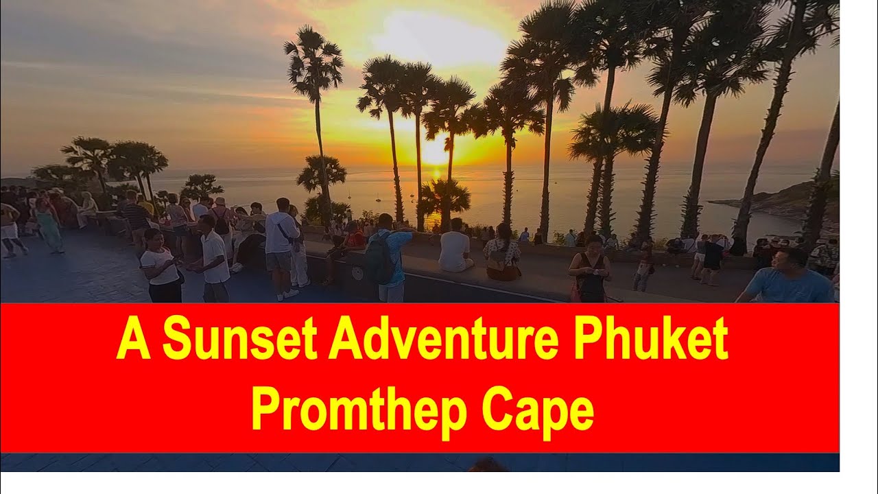Unveiling Legend: A Sunset Adventure at Phuket's Promthep Cape. A Dragon Ball dip into Andaman Sea.