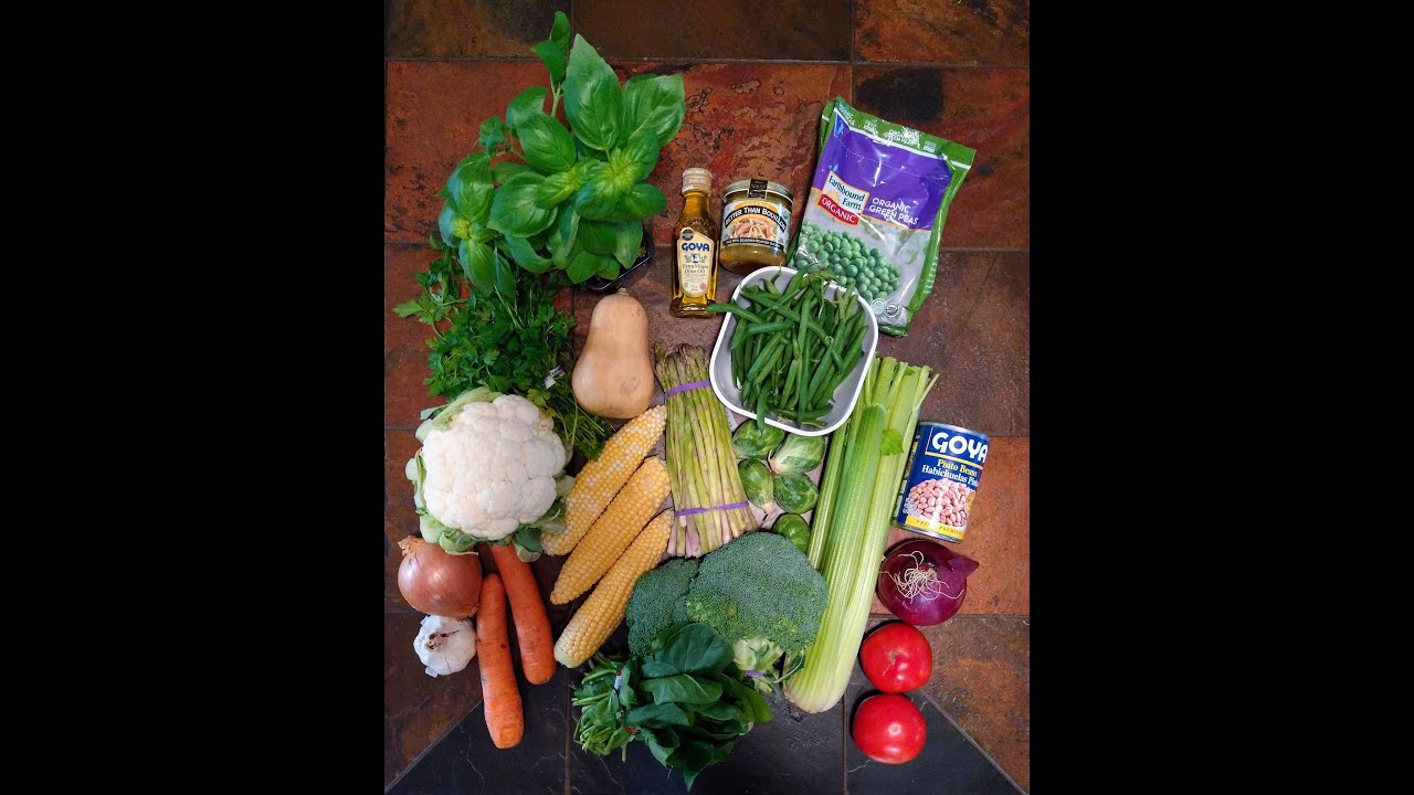 Minestrone longevity soup